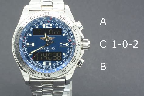 Breitling b1 settings